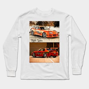 Toyota Supra 2JZ Long Sleeve T-Shirt